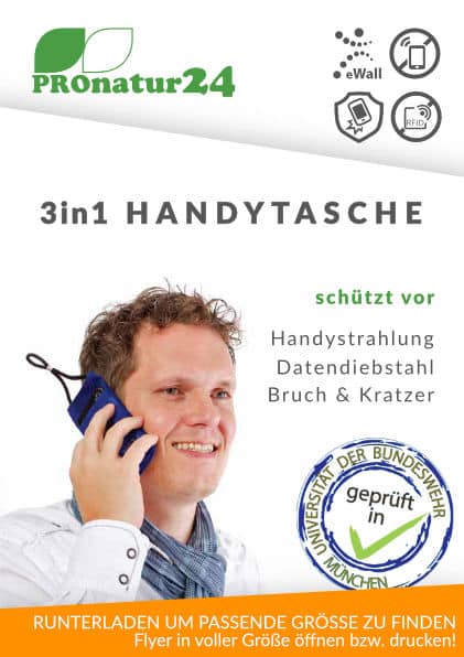 eWall Handytaschen Flyer