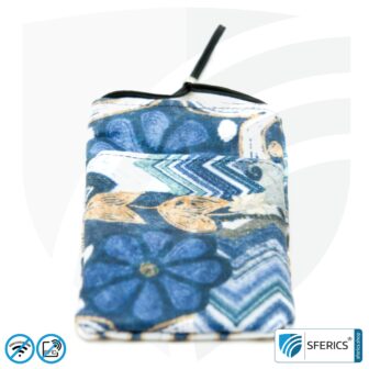 Handyhülle eWall für das Smartphone | FELIX.BLAU | Anti Elektrosmog inkl. 5G | 3in1 Schutz inkl. RFID Blocker | Handytasche für iPhone, Android, ... | XL