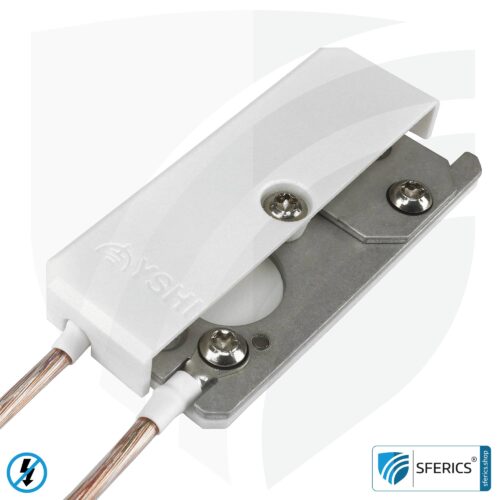 Erdungsgehäuse, stationär | Erdung abgeschirmter Flächen | Innenräume und Außenbereich 7 Erdungsgehäuse, stationär | Erdung abgeschirmter Flächen | Innenräume und Außenbereich 40 x 80 mm