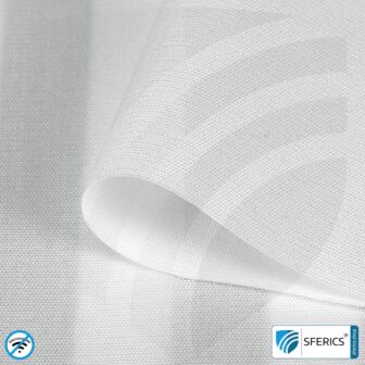 MAX-WEAR Abschirmstoff | ideal zur Herstellung von Bekleidung, Schlafsäcke, usw. | HF Schirmdämpfung gegen Elektrosmog bis zu 44 dB | mobiler Schutz gegen Handystrahlung | 5G ready!
