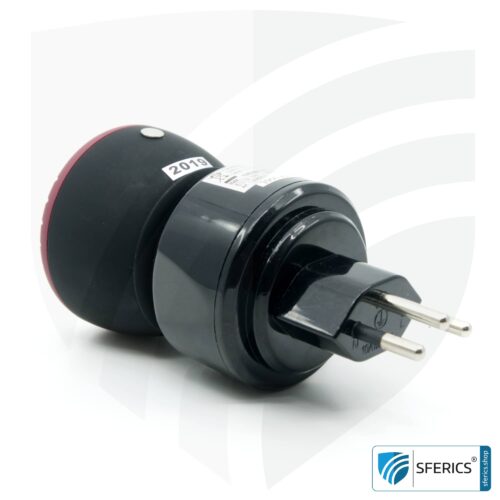 TESTAVIT SCHUKI 3 LCD | Steckdosen Sockel Prüfgerät | Schneller Check der Erdung und Verdrahtung | Schweiz