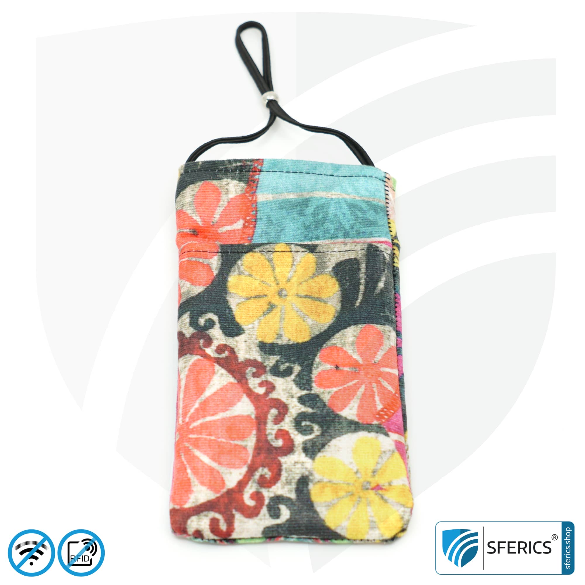 Handyhülle eWall für das Smartphone | Unikat im Design FARBEN.PRACHT | Anti Elektrosmog inkl. 5G | 3in1 Schutz inkl. RFID Blocker | Handytasche für iPhone, Android, ... 5 Handyhülle eWall für das Smartphone | Unikat im Design FARBEN.PRACHT | Anti Elektrosmog inkl. 5G | 3in1 Schutz inkl. RFID Blocker | Handytasche für iPhone, Android, ... | XL