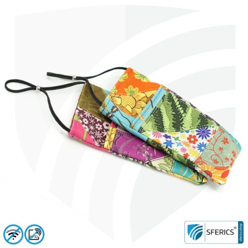 Handyhülle eWall für das Smartphone | Unikat im Design FLOWERPOWER | Anti Elektrosmog inkl. 5G | 3in1 Schutz inkl. RFID Blocker | Handytasche für iPhone, Android, ... 2 Handyhülle eWall für das Smartphone | Unikat im Design FLOWERPOWER | Anti Elektrosmog inkl. 5G | 3in1 Schutz inkl. RFID Blocker | Handytasche für iPhone, Android, ... | XL