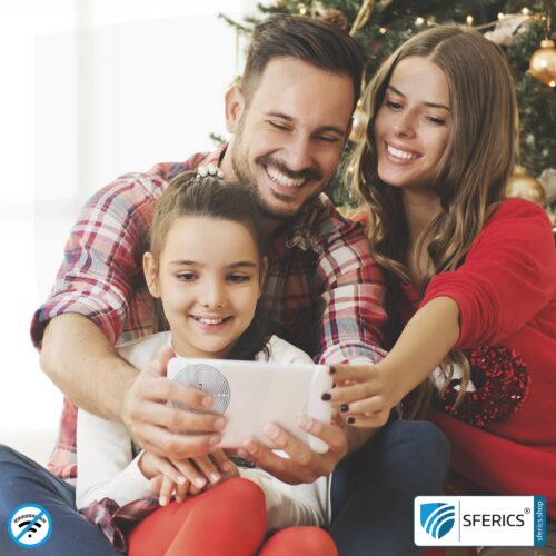 FAZUP Antennen Patch | SILBER | 4er Set mit Preisvorteil für Familie und Freunde | Innovative Technologie gegen Elektrosmog | Schützt vor unnötig hoher Bestrahlung durch’s eigene Mobiltelefon