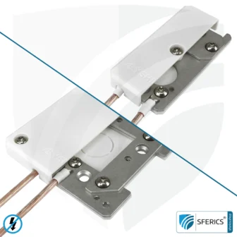 Erdungsgehäuse, stationär | Erdung abgeschirmter Flächen | Innenräume und Außenbereich