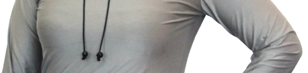 Abschirmender Hoodie bzw. Kapuzenpullover | Schutz bis 51 dB vor HF Elektrosmog (Handy, WLAN, LTE) | Ideal für elektrosensible Menschen | Wirkungsvoll gegen 5G!