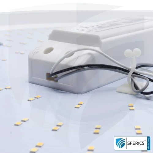 LED Vollspektrum Deckenleuchte SUNNY mit Fernbedienung | bis 4000 Lumen, dimmbar | bis 5900 Kelvin, farbveränderbar | bis CRI 95 | traumhaftes Licht im Wohnzimmer und Homeoffice