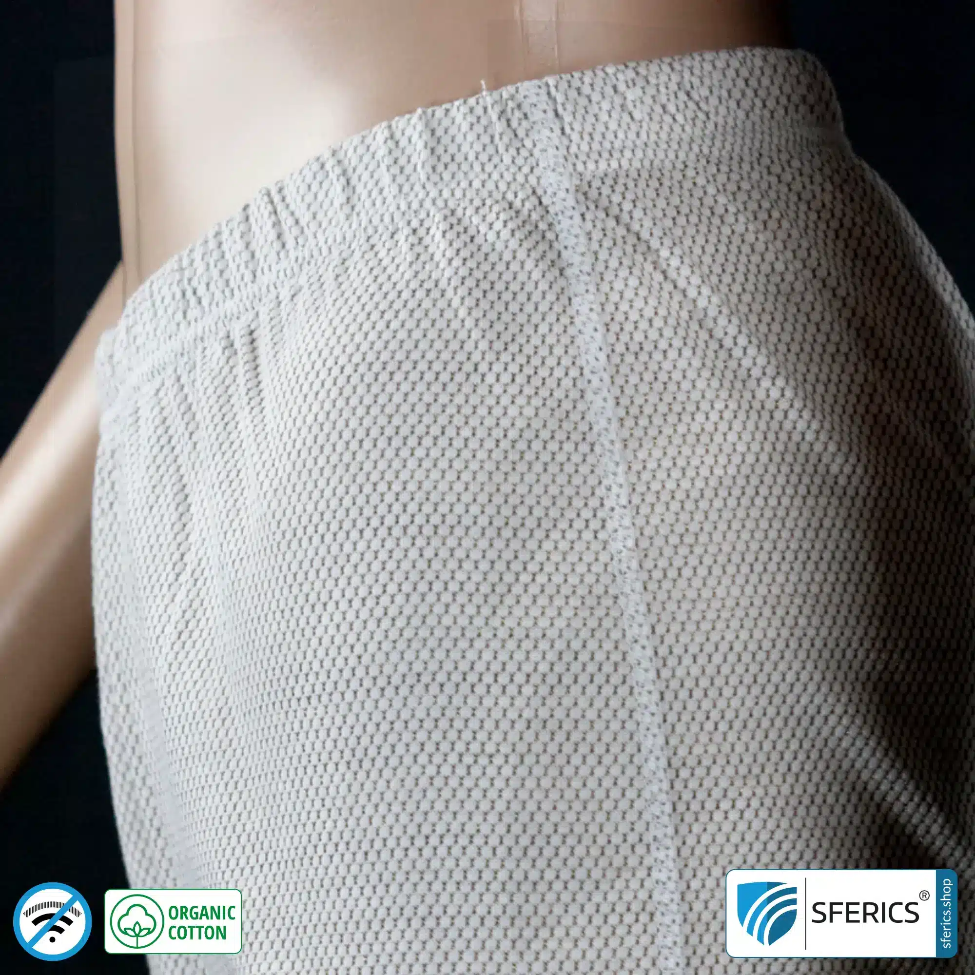 Abschirmende ANTIWAVE Shorts für Damen | Schutz bis zu 30 dB vor HF Elektrosmog (Handy, WLAN, LTE) | Ideal für elektrosensible Menschen 6 Abschirmende ANTIWAVE Shorts für Damen | Schutz bis zu 30 dB vor HF Elektrosmog (Handy, WLAN, LTE) | Ideal für elektrosensible Menschen