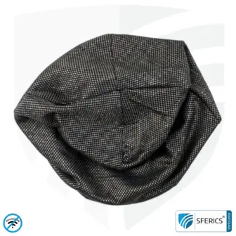 ANTIWAVE abschirmende Mütze Beany | Schutz vor Elektrosmog HF mit Wirkungsgrad bis 99,9 % (Handy, WLAN, LTE) | 5G ready!