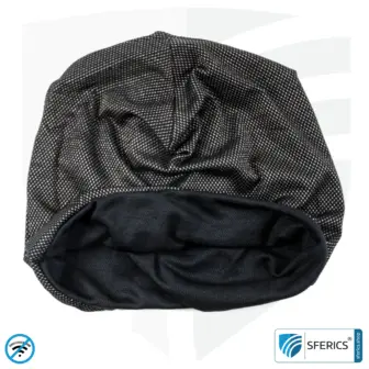 ANTIWAVE abschirmende Mütze Beany | Schutz vor Elektrosmog HF mit Wirkungsgrad bis 99,9 % (Handy, WLAN, LTE) | 5G ready!