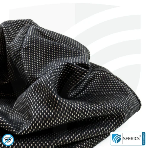 ANTIWAVE abschirmende Mütze Beany | Schutz vor Elektrosmog HF mit Wirkungsgrad bis 99,9 % (Handy, WLAN, LTE) | 5G ready!