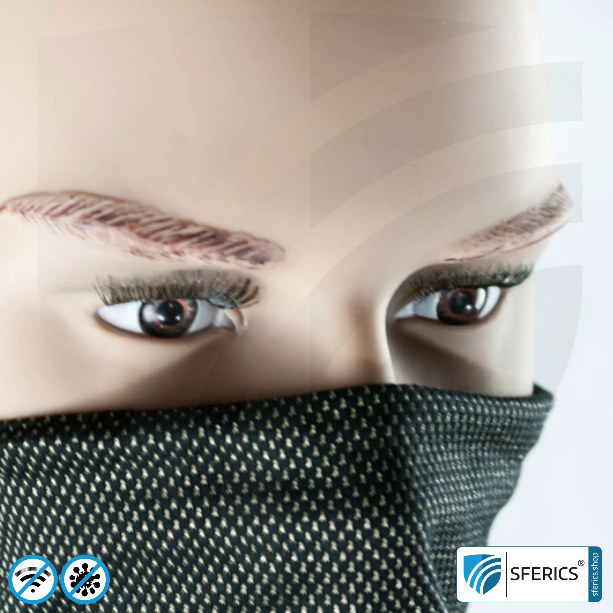 Abschirmender, elastischer ANTIWAVE Schlauchschal Scarf | Schutz vor Elektrosmog HF mit Wirkungsgrad bis 99,9 % | Abschirmstoff mit Silber für antibakterielle Wirkung durch Silberionen 10 ANTIWAVE abschirmender, elastischer Schlauchschal Scarf | Schutz vor Elektrosmog HF mit Wirkungsgrad bis 99,9 % | Abschirmstoff mit Silber für antibakterielle Wirkung durch Silberionen.