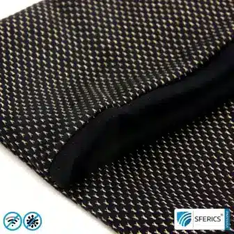 Abschirmender, elastischer ANTIWAVE Schlauchschal Scarf | Schutz vor Elektrosmog HF mit Wirkungsgrad bis 99,9 % | Abschirmstoff mit Silber für antibakterielle Wirkung durch Silberionen 25 ANTIWAVE abschirmender, elastischer Schlauchschal Scarf | Schutz vor Elektrosmog HF mit Wirkungsgrad bis 99,9 % | Abschirmstoff mit Silber für antibakterielle Wirkung durch Silberionen.