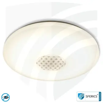 LED Vollspektrum Deckenleuchte SUNNY mit Fernbedienung | bis 4000 Lumen, dimmbar | bis 5900 Kelvin, farbveränderbar | CRI 95 | traumhaftes Licht im Wohnzimmer und Homeoffice 25 LED Vollspektrum Deckenleuchte SUNNY mit Fernbedienung | bis 4000 Lumen, dimmbar | bis 5900 Kelvin, farbveränderbar | CRI 95 | traumhaftes Licht im Wohnzimmer und Homeoffice