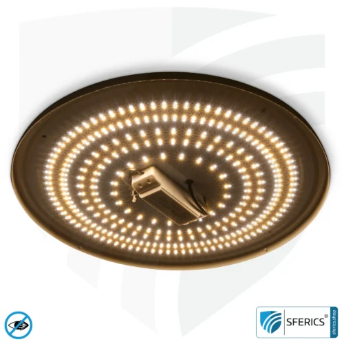 LED Vollspektrum Deckenleuchte SUNNY mit Fernbedienung | bis 4000 Lumen, dimmbar | bis 5900 Kelvin, farbveränderbar | CRI 95 | traumhaftes Licht im Wohnzimmer und Homeoffice