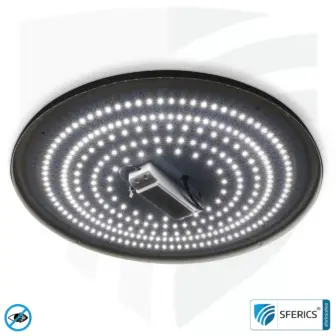 LED Vollspektrum Deckenleuchte SUNNY mit Fernbedienung | bis 4000 Lumen, dimmbar | bis 5900 Kelvin, farbveränderbar | CRI 95 | traumhaftes Licht im Wohnzimmer und Homeoffice 22 LED Vollspektrum Deckenleuchte SUNNY mit Fernbedienung | bis 4000 Lumen, dimmbar | bis 5900 Kelvin, farbveränderbar | CRI 95 | traumhaftes Licht im Wohnzimmer und Homeoffice
