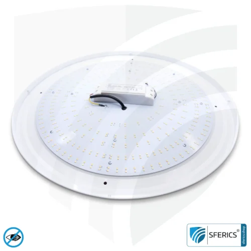 LED Vollspektrum Deckenleuchte SUNNY mit Fernbedienung | bis 4000 Lumen, dimmbar | bis 5900 Kelvin, farbveränderbar | CRI 95 | traumhaftes Licht im Wohnzimmer und Homeoffice