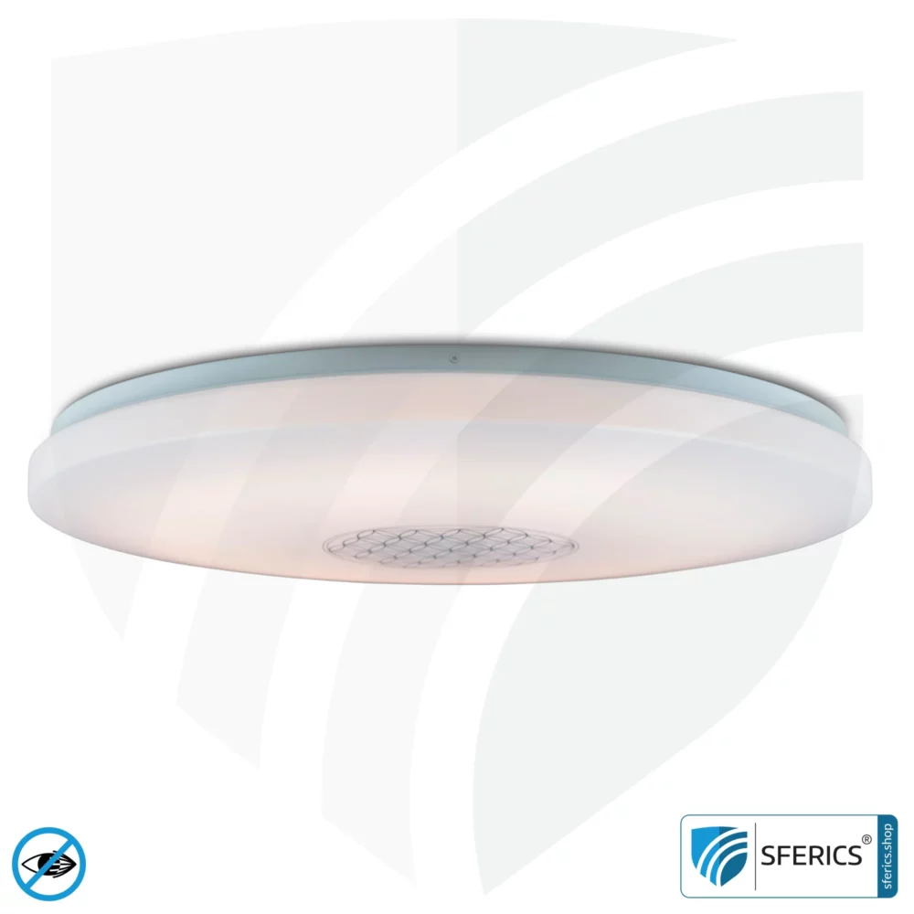 LED Vollspektrum Deckenleuchte SUNNY mit Fernbedienung | bis 4000 Lumen, dimmbar | bis 5900 Kelvin, farbveränderbar | CRI 95 | traumhaftes Licht im Wohnzimmer und Homeoffice