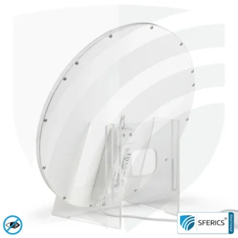 LED Wohlfühl Tageslichtlampe LENA 400 | vitalisierende Lichtdusche + Lichttherapie bei Lichtmangel | Vollspektrum Tageslicht mit 10.000 Lux ab 33 cm Abstand | dimmbar | flimmerfrei | CRI über 95 | stellend und hängend anwendbar