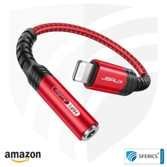 Adapter Klinke auf Lightning | iOS | Ergänzung für Headsets mit Klinkenstecker