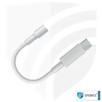 Adapter Klinkenstecker auf USB-C | Ergänzung für Headsets mit Klinkenstecker