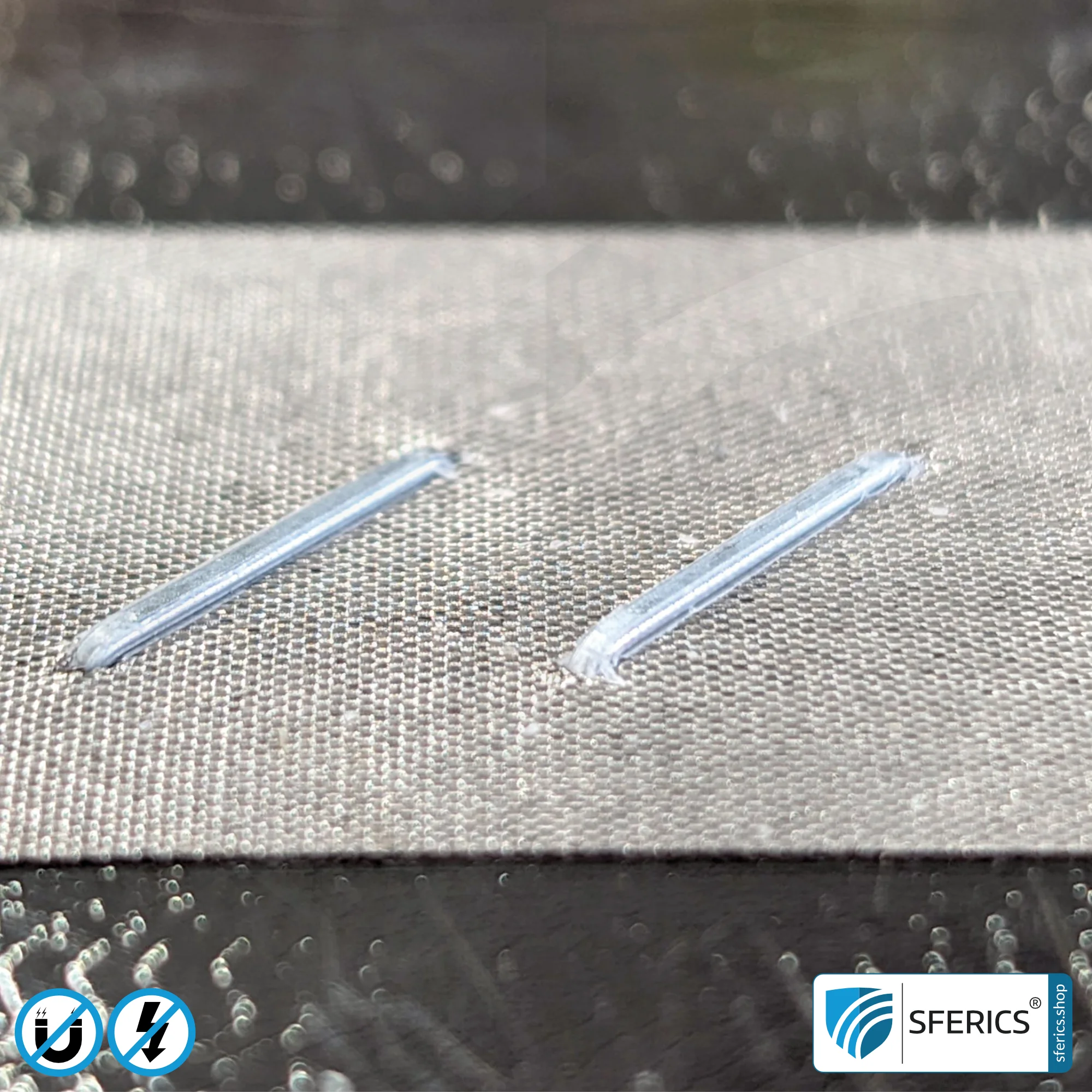 Magnetfeld Abschirmfolie M2L | sehr dünne, zweilagige Folie zur wirkungsvollen Schirmdämpfung von Magnetfeldern | 21 cm Breite 6 Magnetfeld Abschirmfolie M2L | zweilagige Folie zur Schirmdämpfung von Magnetfeldern und dennoch sehr dünn | 21 cm Breite.