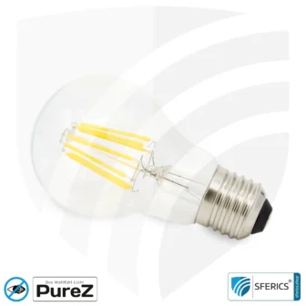 8,2 Watt LED Filament Pure-Z NEO | Hell wie 66 Watt, 830 Lumen | CRI 97 | flimmerfrei | warmweiß | E27 | klar